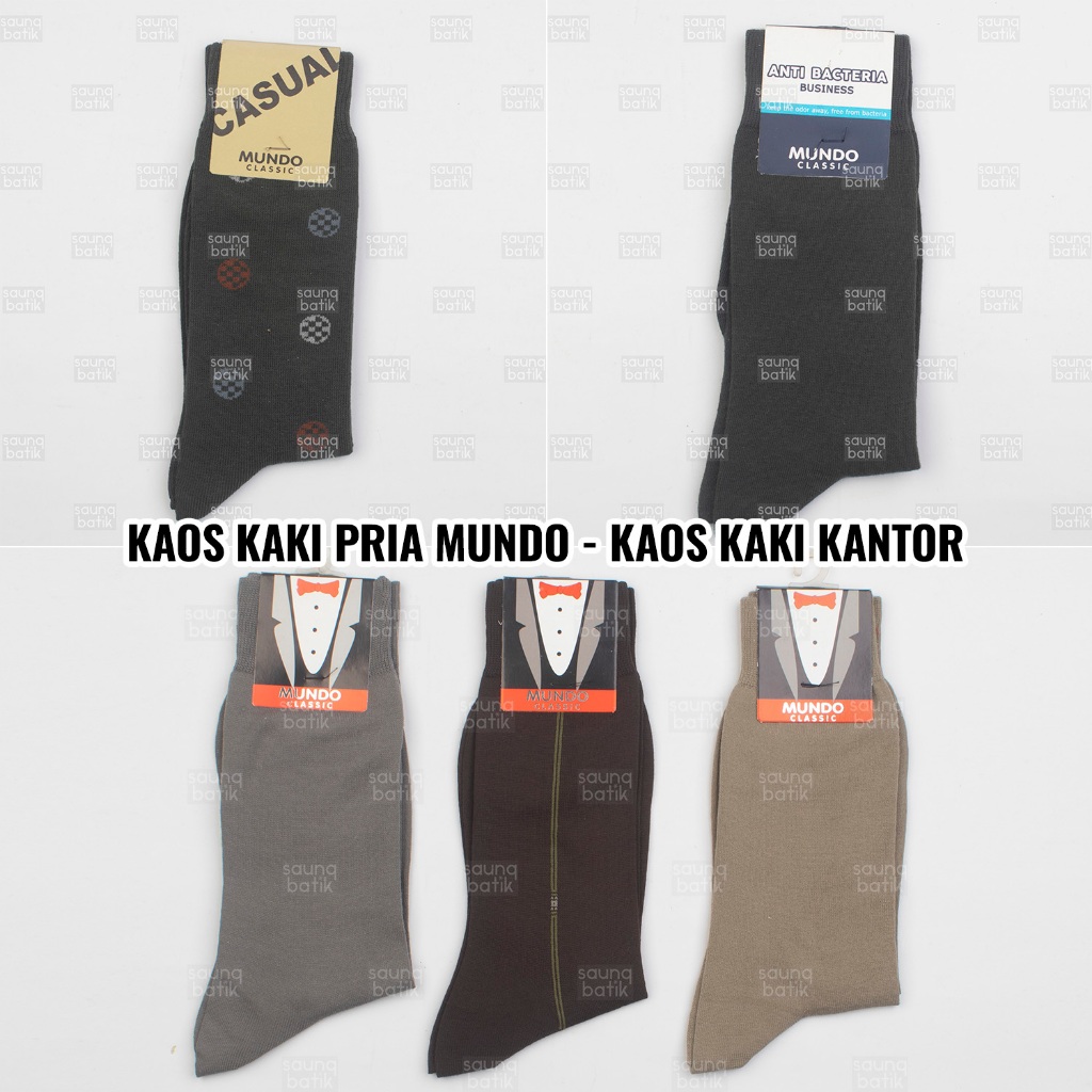 MUNDO KAOS KAKI PRIA MUNDO CLASSIC CASUAL BUSINESS ANTI BACTERIA KAOS KAKI PRIA KANTOR KAOS KAKI COW