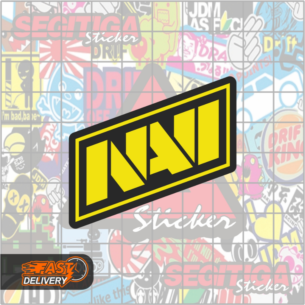 

Sticker NAVI Natus Vincere Esport Ukuran 5.5 x 5 Cm