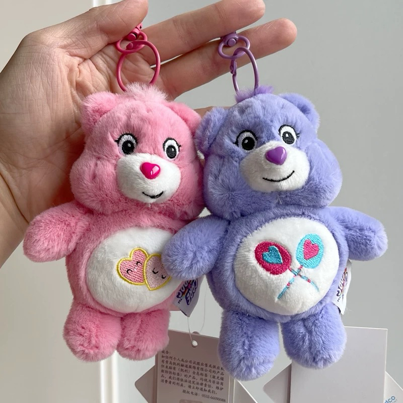 CARE BEAR BAG CHARM | GANTUNGAN KUNCI CARE BEAR | GANCI PREMIUM | PLUSHIE CARE BEAR | GANTUNGAN BONE