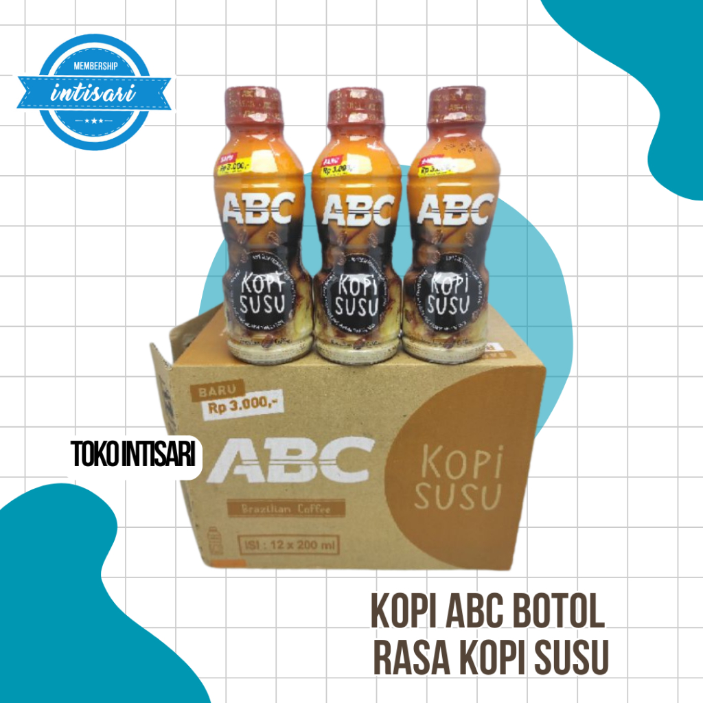 

RB Kopi ABC Botol 200ml ISI 12 PCS ( DUS)