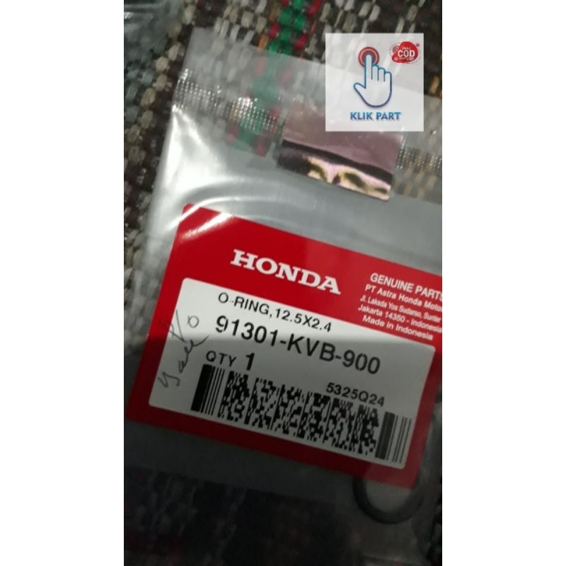 91301-KVB-900 O Ring 12.5×2.4 – Vario 110 Karburator