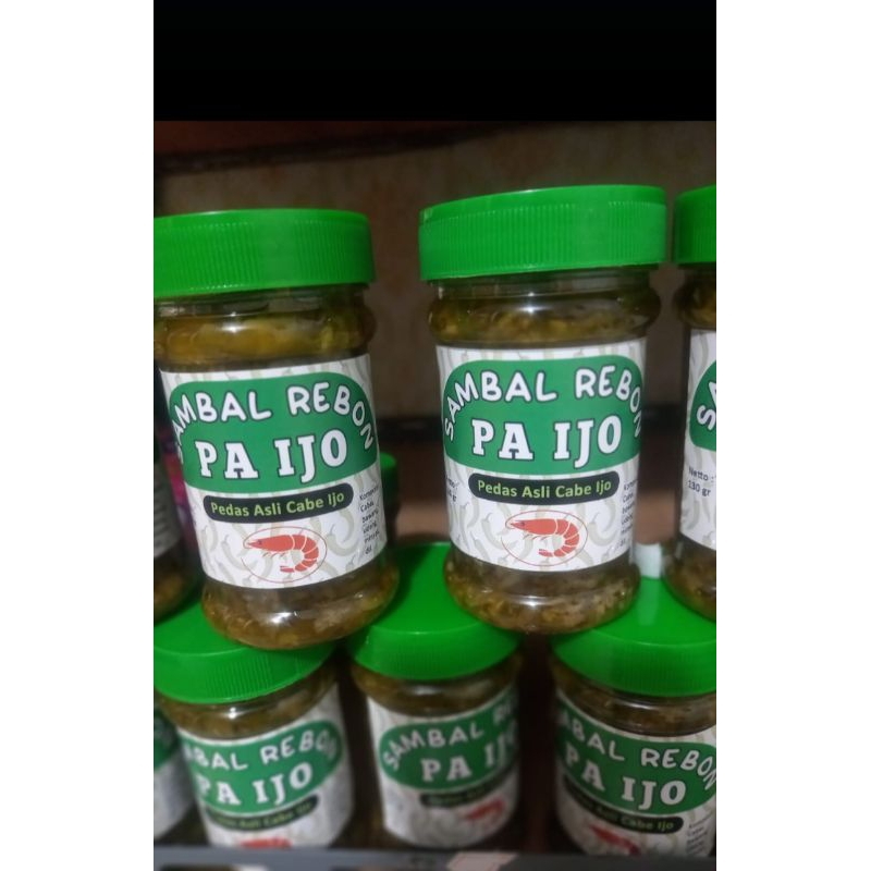 

Sambal rebon cabe ijo PA IJO 130gr