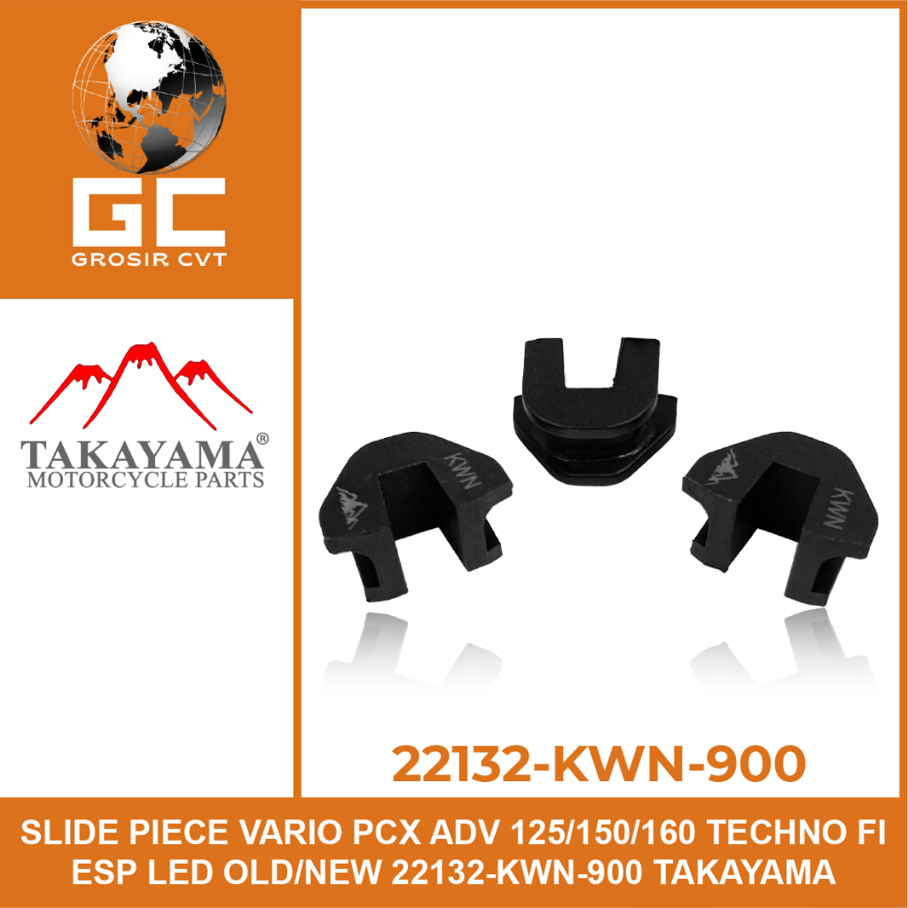 Slider Slide Piece Vario PCX ADV 125 150 160 KWN KZR K35 K36 K97 K1Z K2S Takayama