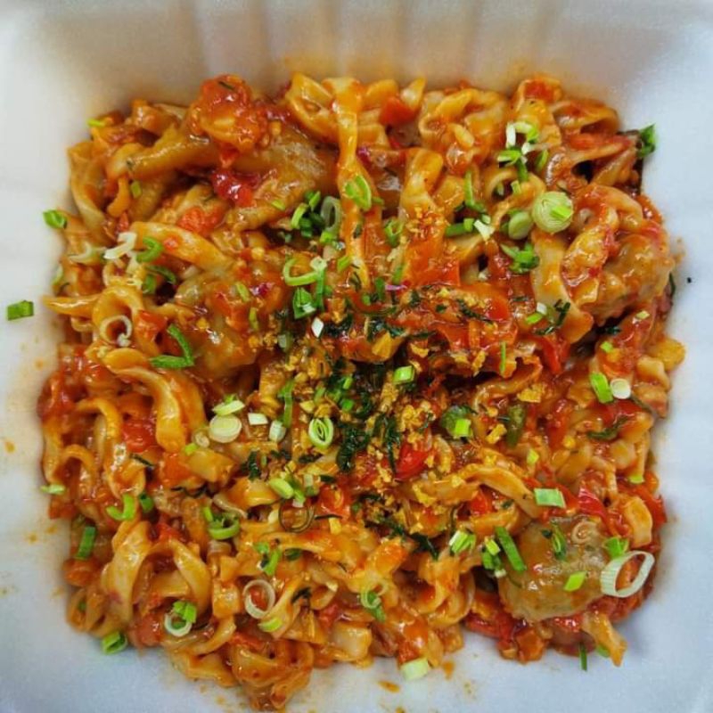 Mie Bouw/Mie Samyang/ Samyang Indonesia/ Mie pedas/ Mie Homemade