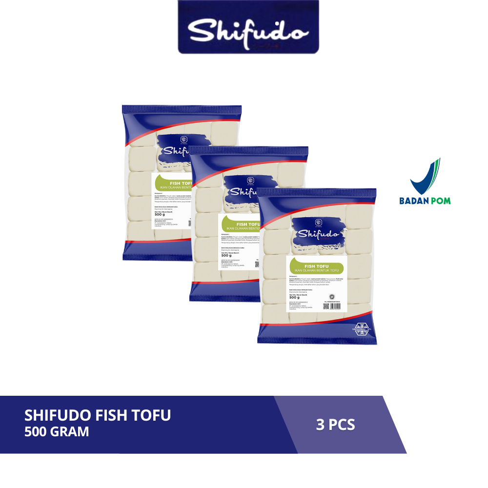 

Shifudo - Fish Tofu 500 Gram - 3 Pcs
