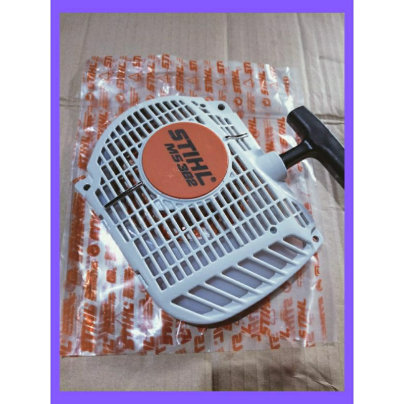 recoil stater chainsaw stihl ms382/kap stater mesin senso stihl ms382/kap engkol senso ms382