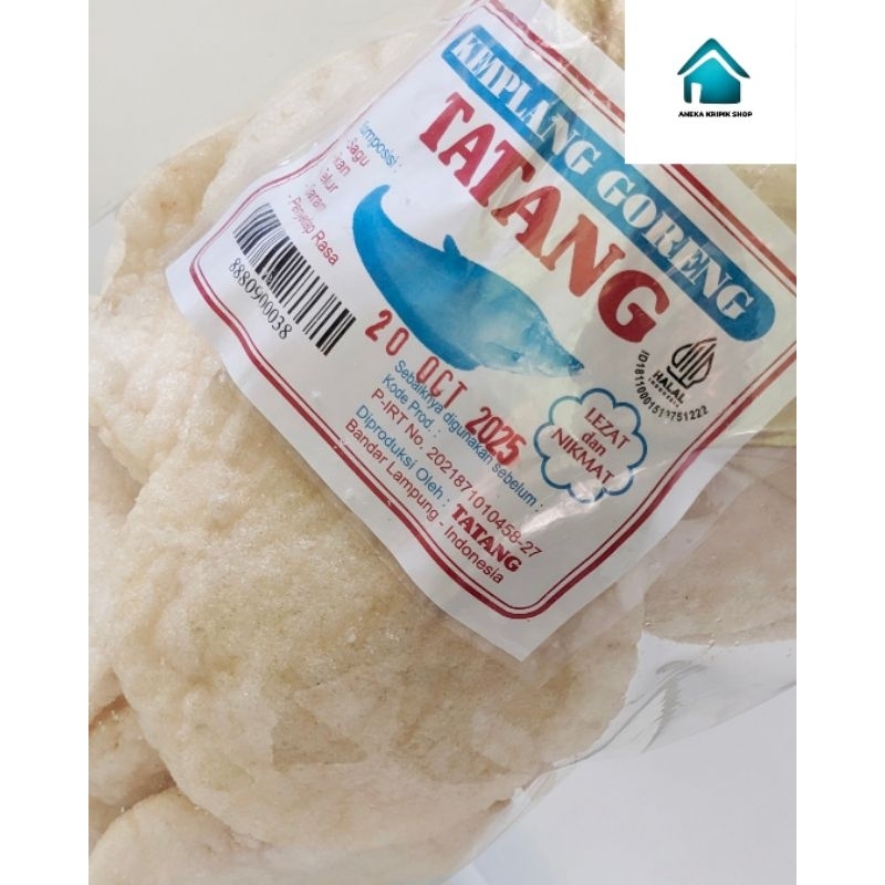 

Kemplang Goreng Tatang Khas Lampung Renyah dan Gurih Favorit Pembeli