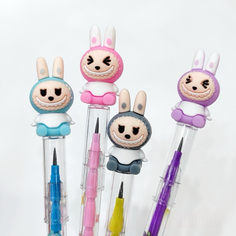 

⭐ PGS ⭐️ Pensil Susun 2B Motif Labubu Alat Tulis Sekolah