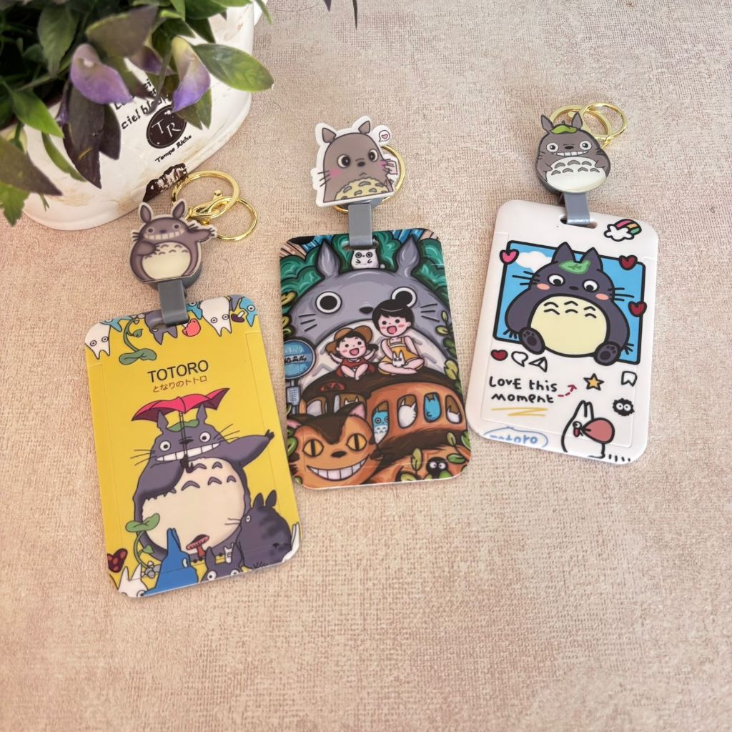 

RB Name Tag Yoyo Id Card Holder Karakter Card Holder Snoopy Card Holder Totoro Gantungan kartu tap