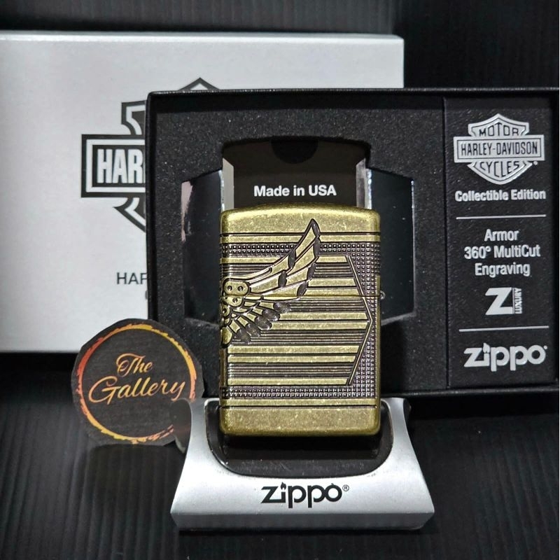 ⭐️⭐️⭐️⭐️⭐️ 29898 ORIGINAL ZIPPO OFFICIAL HD HARLEY DAVIDSON COTY 2019 VERY RARE