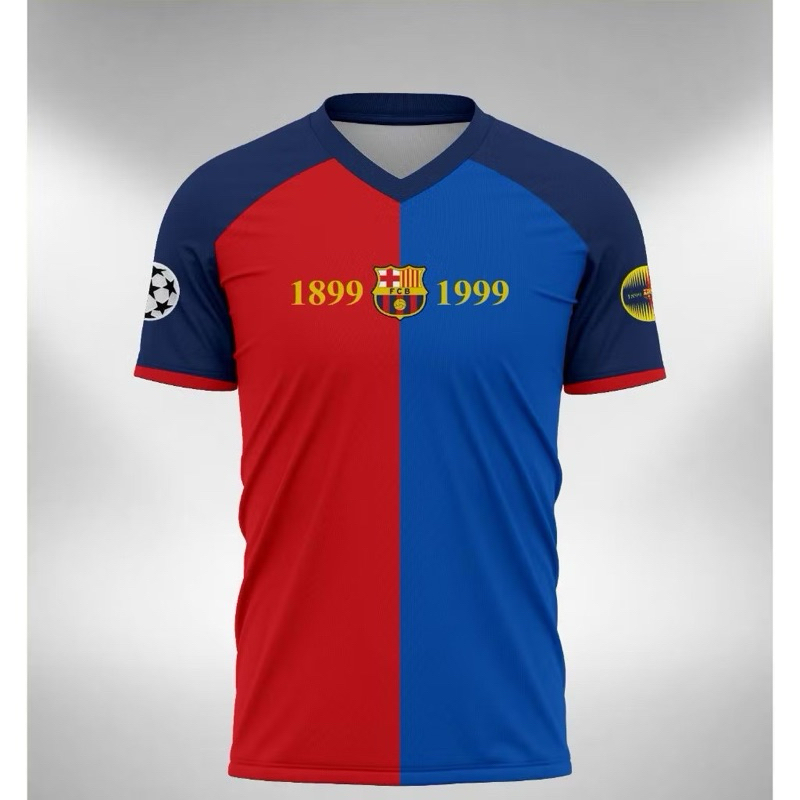 Jersey Barcelona Home Fantasy 1999 2000 free custom name
