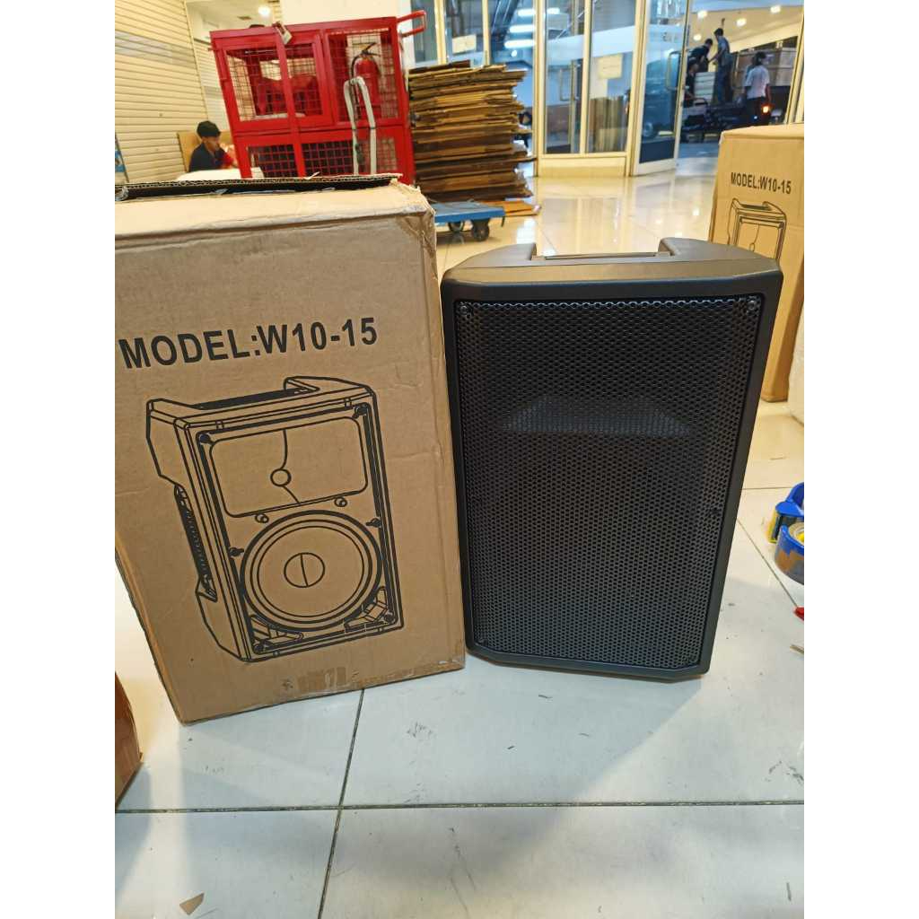 Box Speaker 10 inch model Huper js10 box kosong box fiber Full ram