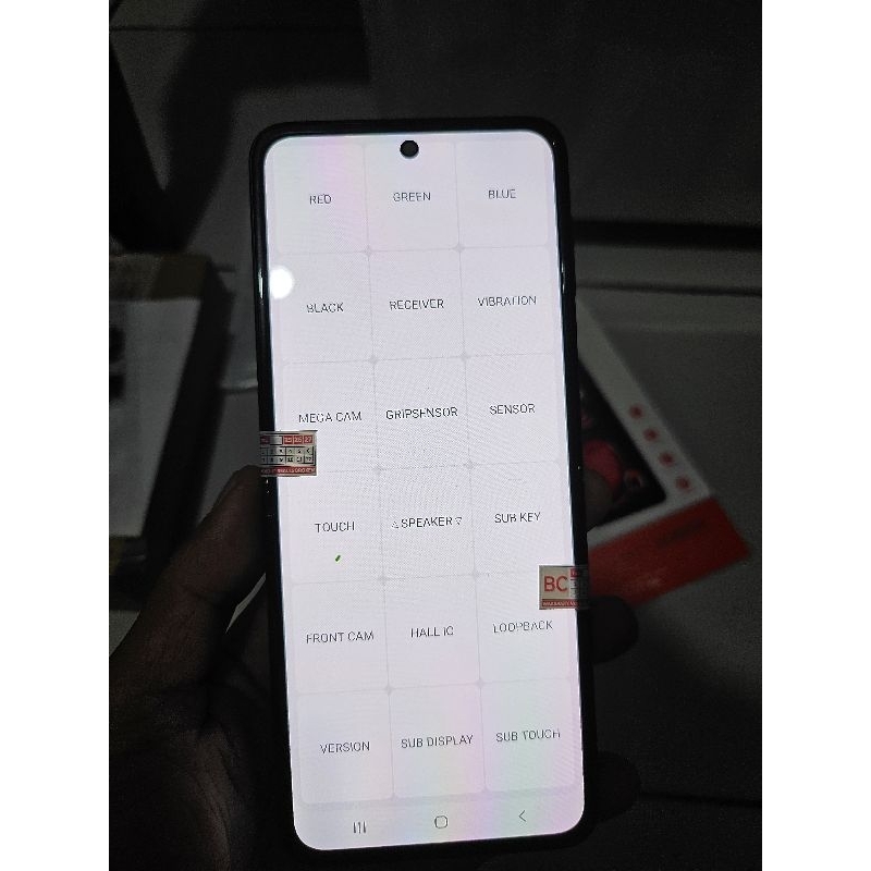 lcd samsung z flip 3