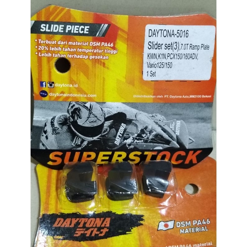 SLIDER DAYTONA VARIO 125, VARIO150, VARIO 160, PCX 150 160, ADV