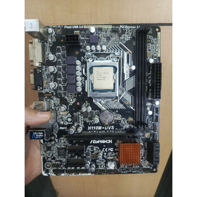 Paketan i3 6100 + Asrock H110m