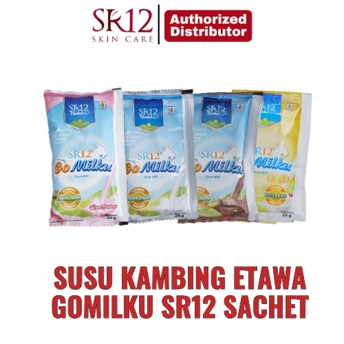 

Gomiku Sachet SR12 Susu Kambing Etawa Isi 40pcs meningkatkan nafsu makan anak, kecerdasan otak anak