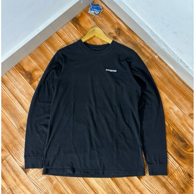 Kaos Longsleeve Patagonia Black Second