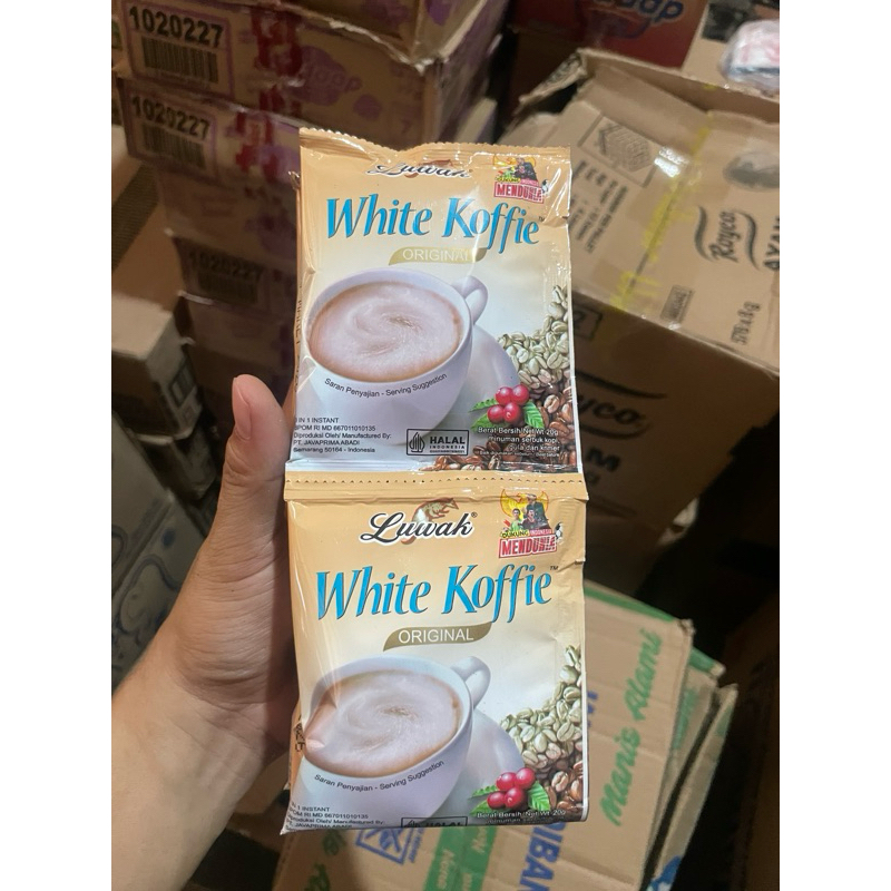 

luwak white koffie 1 renceng ( 10pcs ) / kopi luwak / luwak white coffie original