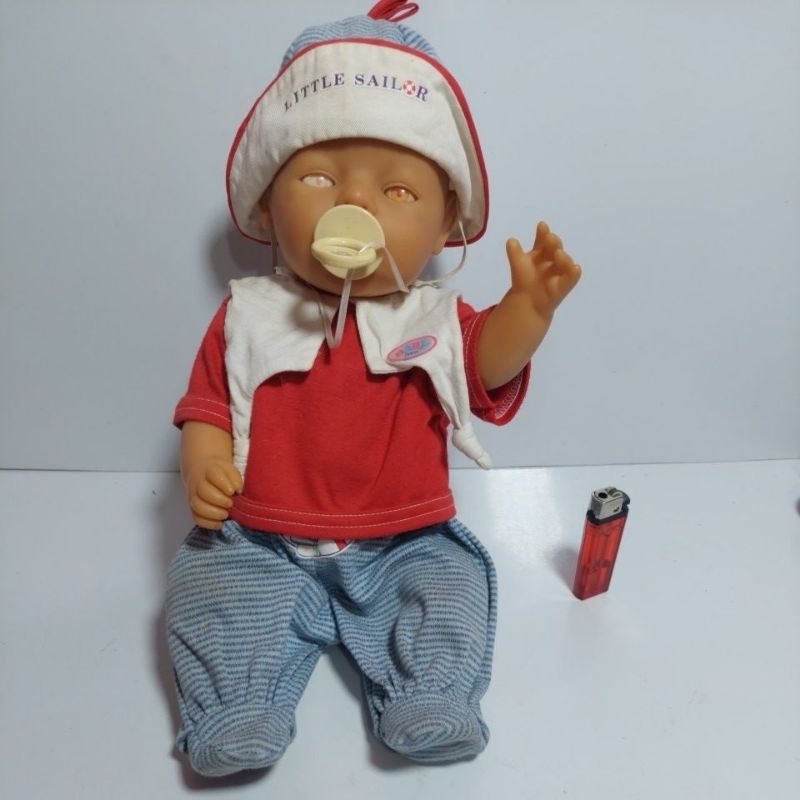 jual doll Baby Born MAX ZAPF made Germany vintage