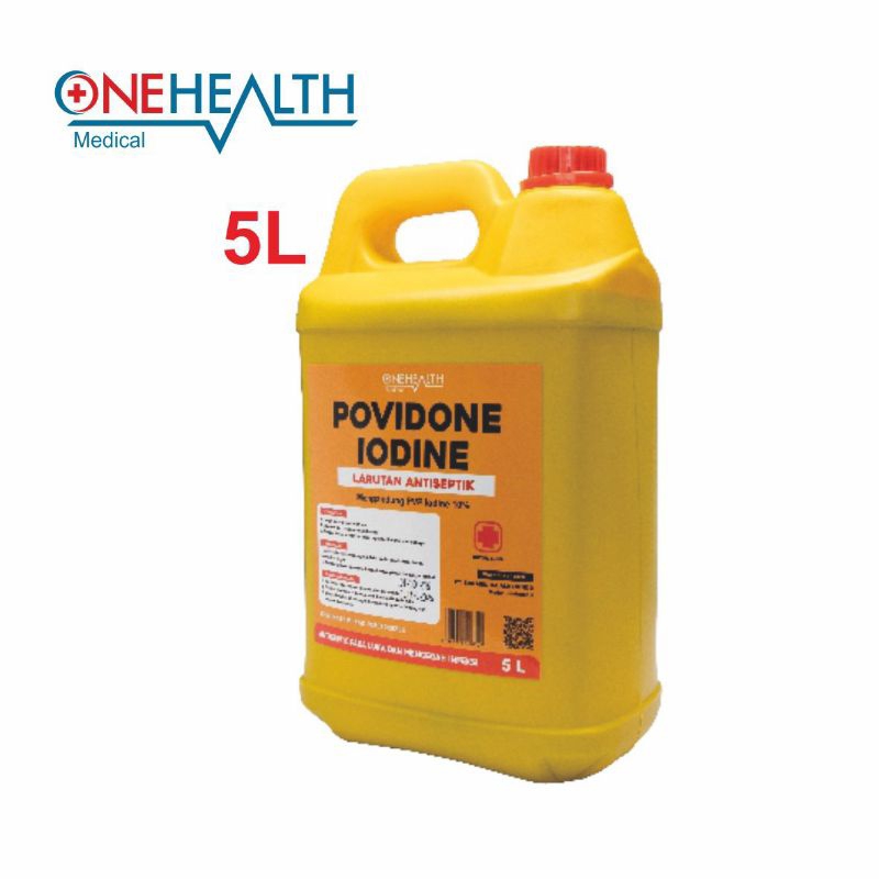 Povidone Iodine 5 Liter - Onehealth