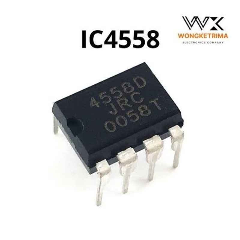 IC Op-Amp JRC4558 / IC JRC4558 JRC4558 JRC 4558 IC 4558
