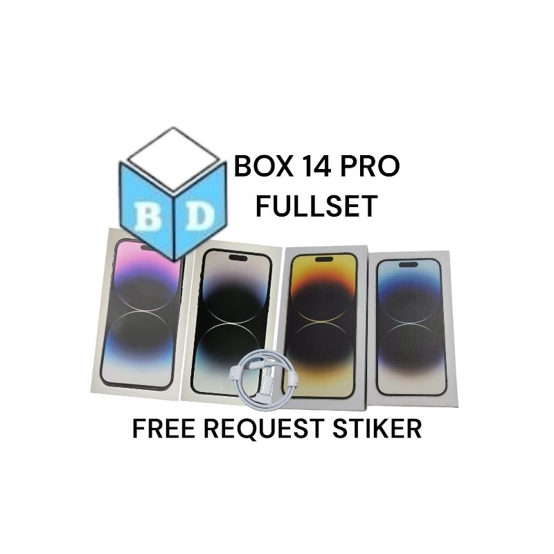

BOX/KOTAK 14 PRO FULLSET, WARNA LENGKAP