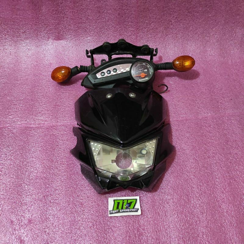Kedok Batok Lampu Depan Set Spido Set Breket Kawasaki Klx 150 Lama D-treker Original