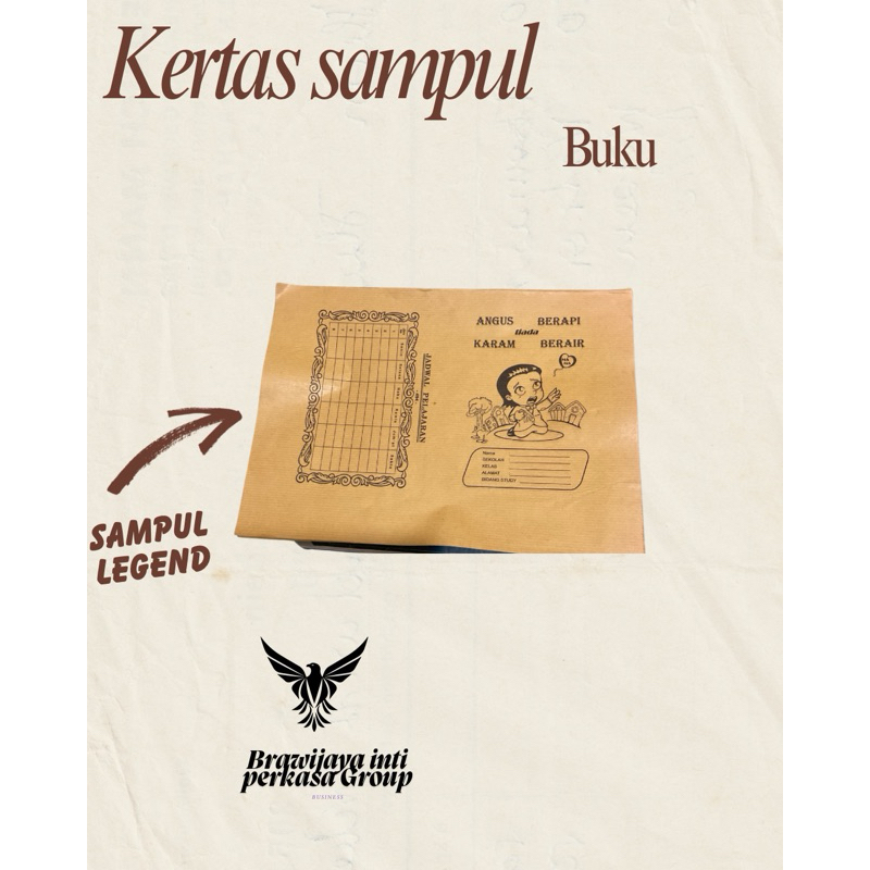 

Kertas Sampul Buku kertas legend