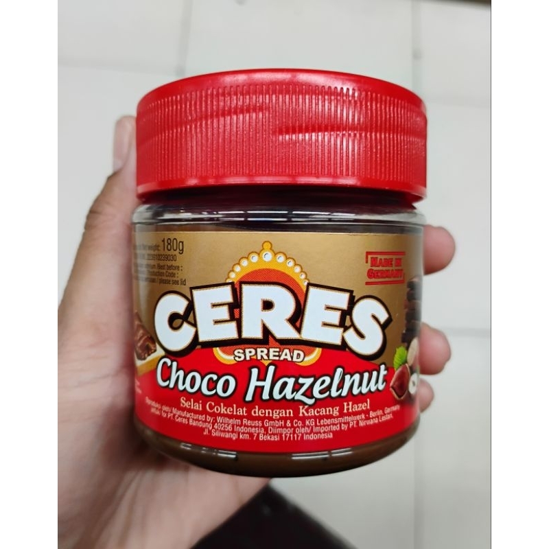 

Ceres Spread Choco Hazelnut 180Gr