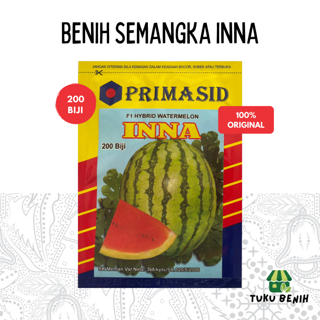 Benih Semangka Inna 200 Biji - Primasid