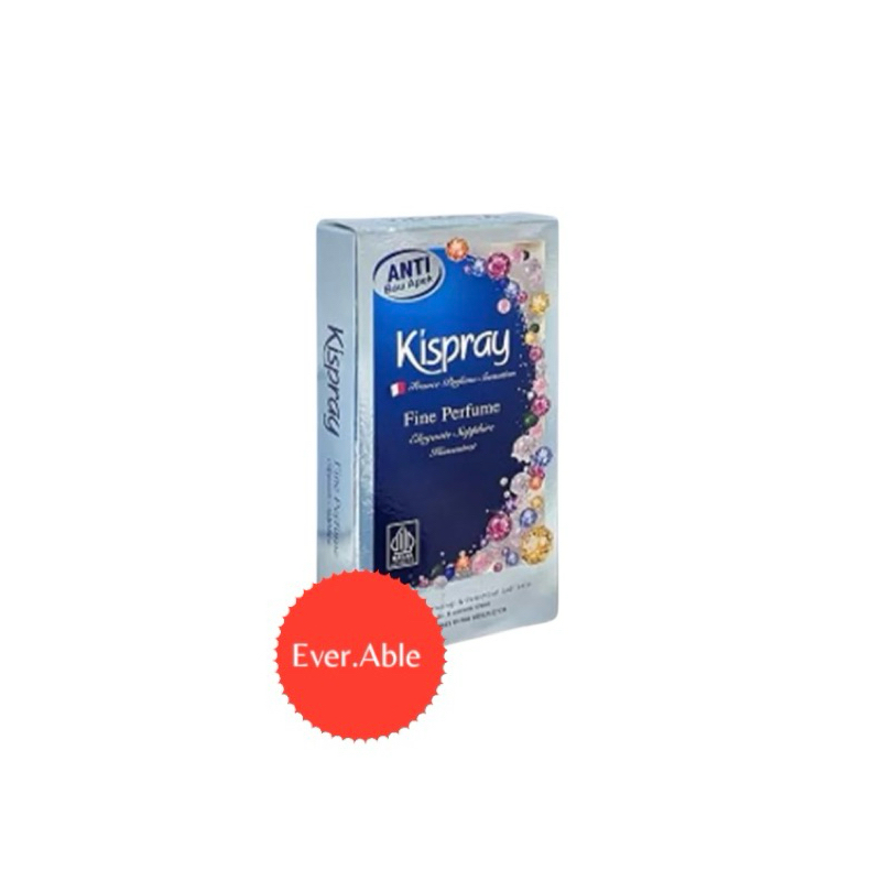 KISPRAY PELICIN PAKAIAN SAPPHIRE DUS 8 ML X 6 SACHET