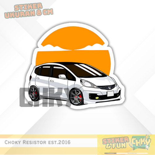 

Stiker Sticker Vinyl Laminasi Glosy HONDA JAZZ GE8 Vol 8