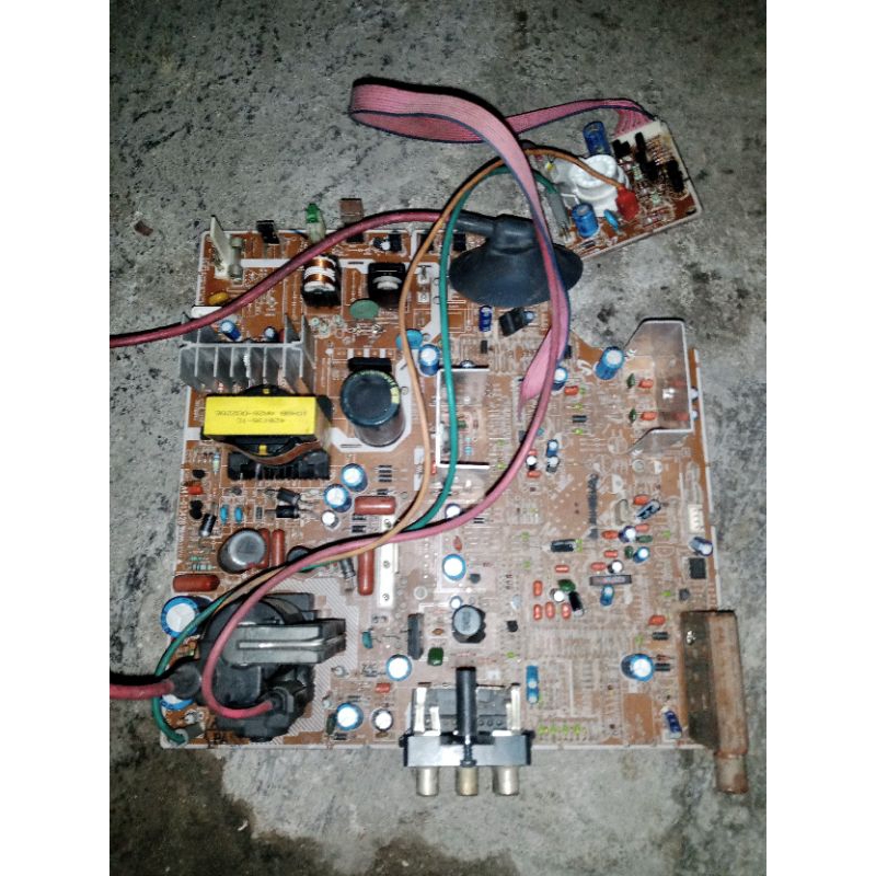 mesin tv Samsung slim 21" mati