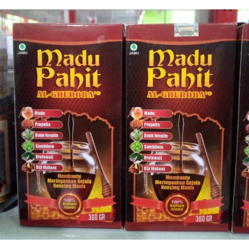

MADU PAHIT AL GHUROBA' 360 gram
