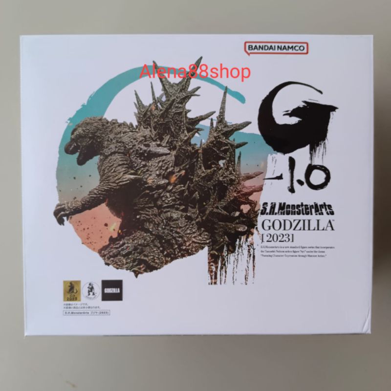 SHM Godzilla minus one (1.0) 2023 action figure s.h. monsterarts misb