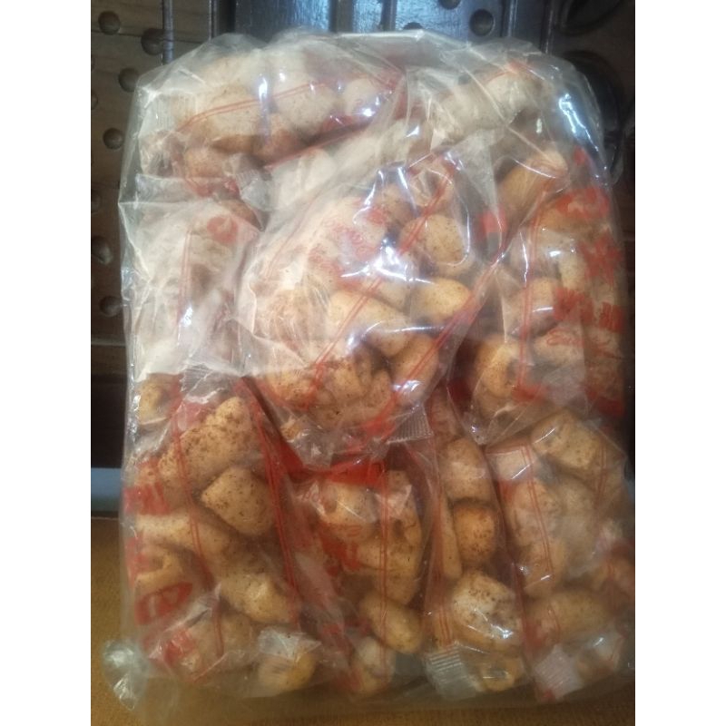

makaroni tiga bintang pedas gurih 1pk isi 10