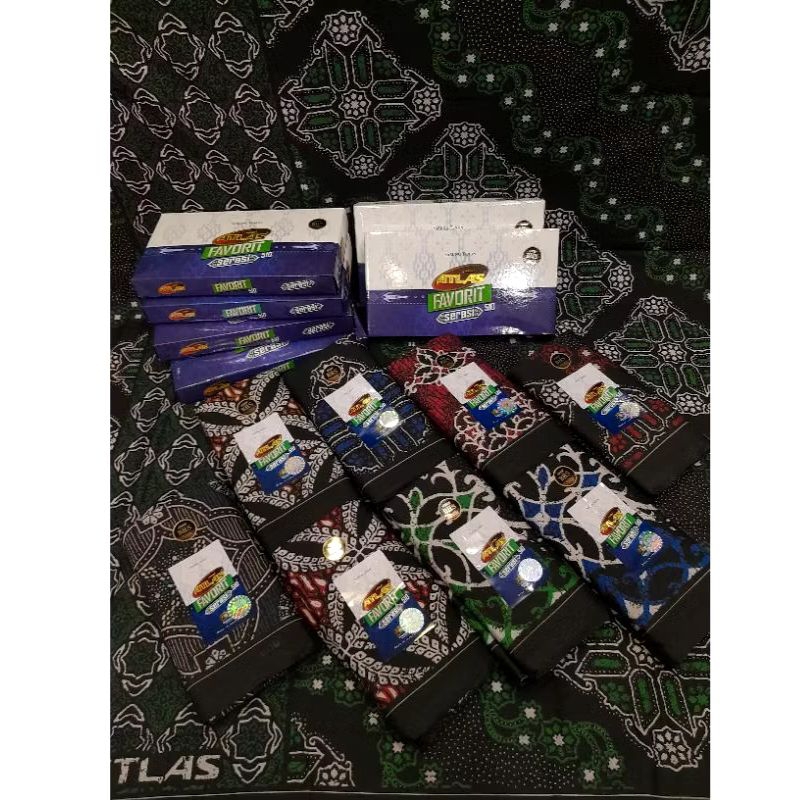 GROSIR_ECER SARUNG ATLAS FAVORIT DEWASA||SARUNG ATLAS FAVORIT SERASI 510||SARUNG ATLASOTIF BATIK||SA