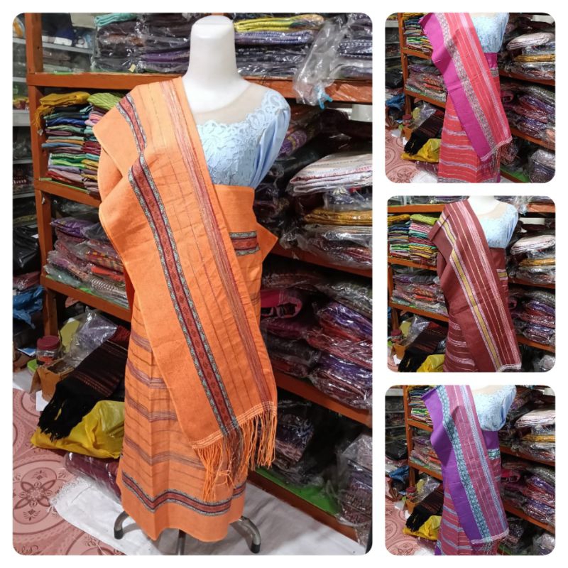 SARUNG SELENDANG SONGKET BATAK ULOS GATIP TOBA MANDAR BATAK TOBA