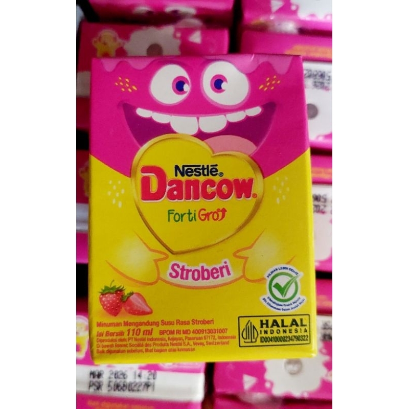 

Susu UHT Dancow Fortigro 110 ml