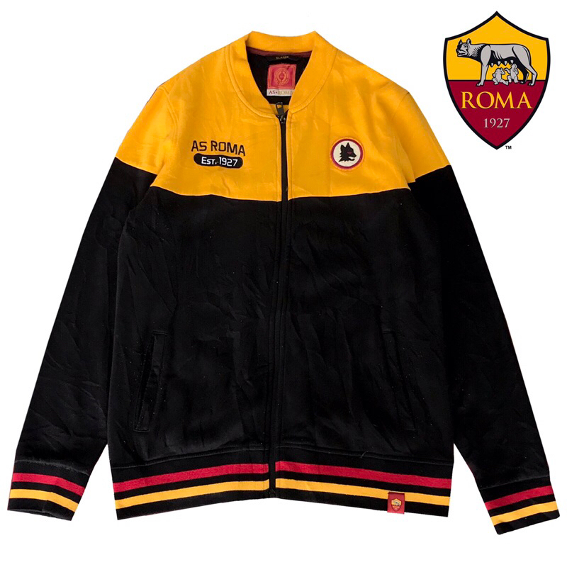 Retro As Roma Official Track Sweater