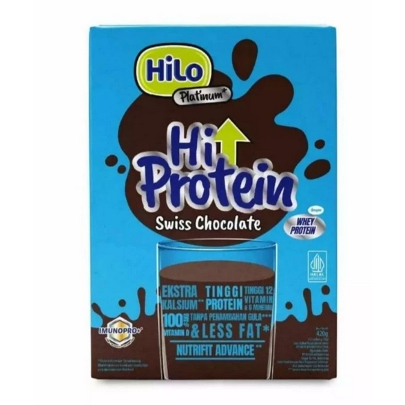 

Hilo Platinum Swiss Chocolate Hi Protein 420gr 420g