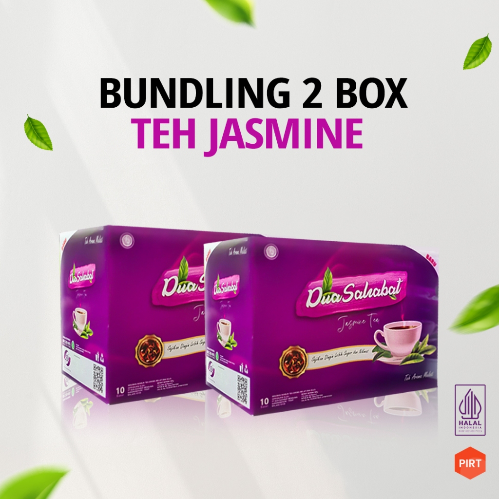 

Bundling Jasmine Tea Dua Sahabat 2 Box