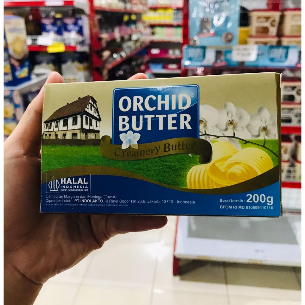 BUTTER ORCHID UNSALTED 200GR