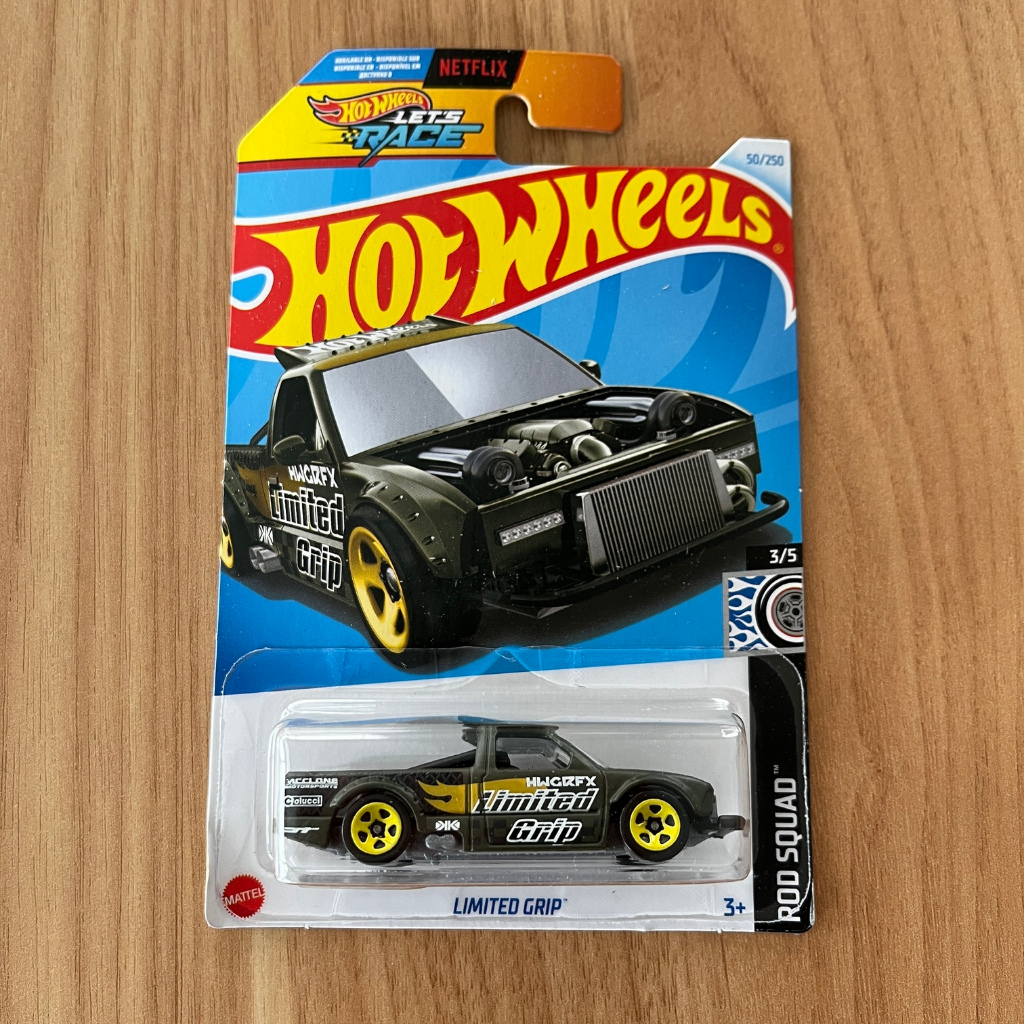 Hot Wheels Limited Grip Hijau Gelap - L 2024 / Hot Wheels Limited Grip
