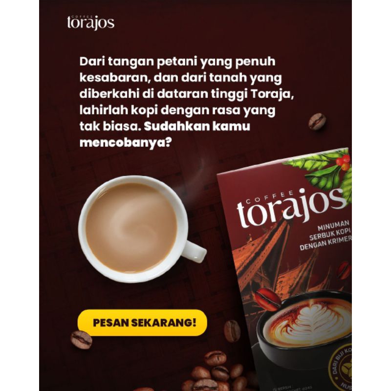 

KOPI TORAJOS DARI TORAJA ISI 5 SACHET