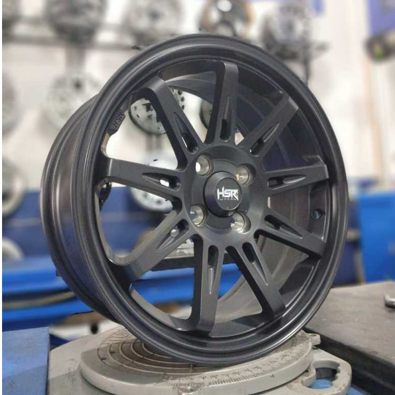 Velg mobil racing ring 16 HSR TIKALA pcd 4x100-velg mobil raize rocky mobilio yaris ring 16