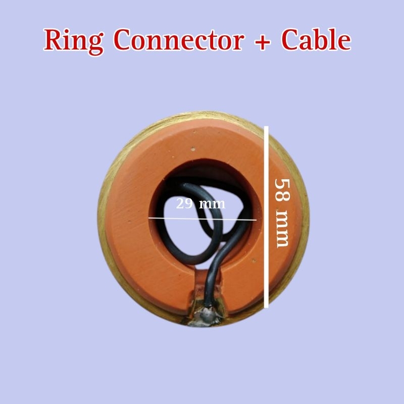 ring Konektor kuningan ring dinamo 3000watt