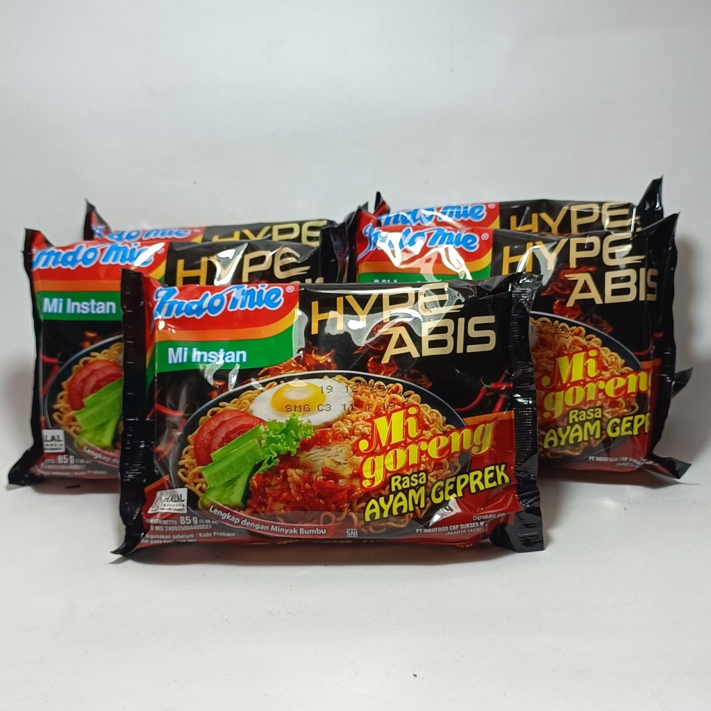 

Mie Indomie Goreng Hype Abis Rasa Ayam Geprek