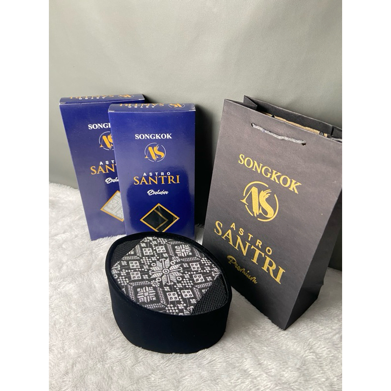 Songkok Astro Santri peci songket peci ac dewasa peci anak songkok hitam songkok premium songkok mur