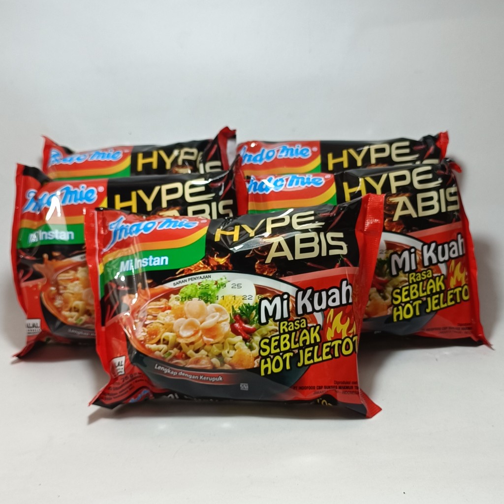 

Mie Indomie Kuah Rasa Seblak Hot Jeletot